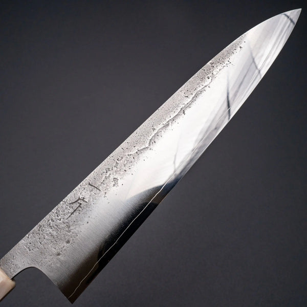 Hitohira Nihei SLD Nashiji Migaki Gyuto 240mm Ringed Gidgee Handle Product vendor