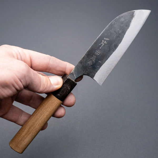 Hitohira Onihiro White #1 Santoku 105mm Ho Wood Handle (D-Shape) Product vendor
