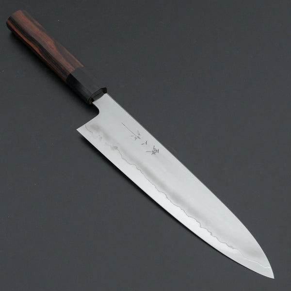 Tetsujin Silver #3 Ukiba Gyuto 240mm Taihei Makassar Ebony Handle Product vendor