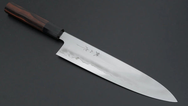 Tetsujin Silver #3 Ukiba Gyuto 240mm Taihei Makassar Ebony Handle Product vendor