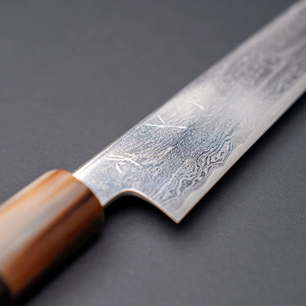 Hitohira Kikuchiyo Rou VG10 Hyokyo Damascus Petty 150mm Ebony Handle Product vendor
