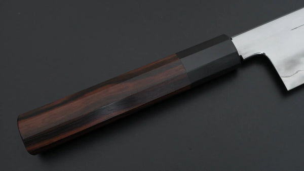 Tetsujin Silver #3 Ukiba Gyuto 240mm Taihei Makassar Ebony Handle Product vendor
