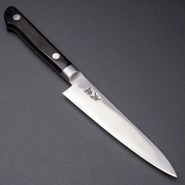 Sukehisa Made Marugo Swedish Carbon Petty 120mm Pakka Handle (Old Stock) Product vendor