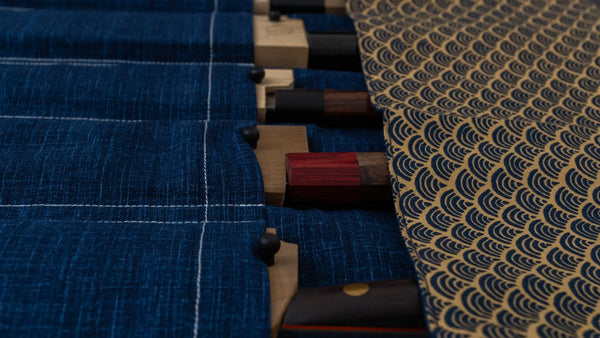 Hitohira Wagara Knife Roll Medium (6 Pocket) #002 Product vendor