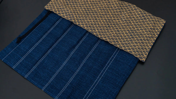 Hitohira Wagara Knife Roll Medium (6 Pocket) #002 Product vendor