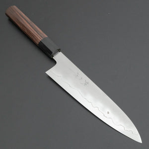Tetsujin Silver #3 Kasumi Gyuto 210mm Taihei Makassar Ebony Handle Product vendor