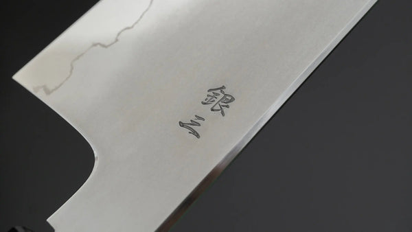 Tetsujin Silver #3 Kasumi Kiritsuke Gyuto 240mm Taihei Makassar Ebony Handle Product vendor