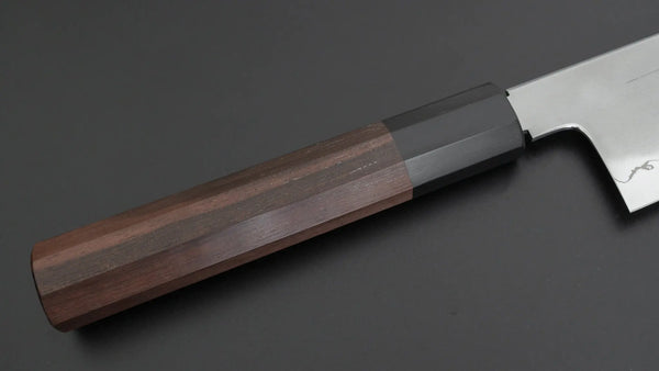 Tetsujin Silver #3 Kasumi Kiritsuke Gyuto 240mm Taihei Makassar Ebony Handle Product vendor