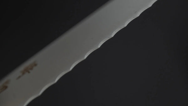 Hitohira Imojiya TH Stainless Bread Knife 240mm Pakka Handle (Wa) Product vendor