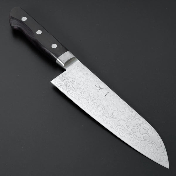 Hitohira HG Damascus Santoku Pakka Handle Product vendor