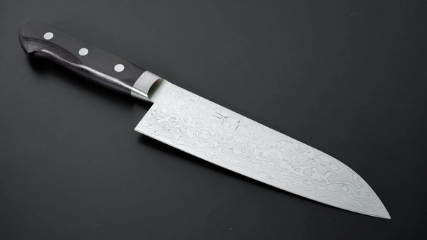 Hitohira HG Damascus Santoku Pakka Handle Product vendor