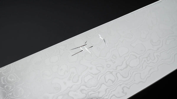 Hitohira HG Damascus Santoku Pakka Handle Product vendor
