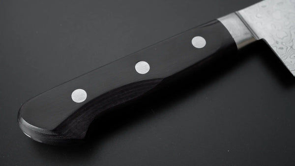 Hitohira HG Damascus Santoku Pakka Handle Product vendor