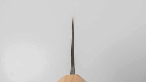 Hitohira TD Blue #2 Stainless Clad Migaki Santoku 165mm Walnut Handle