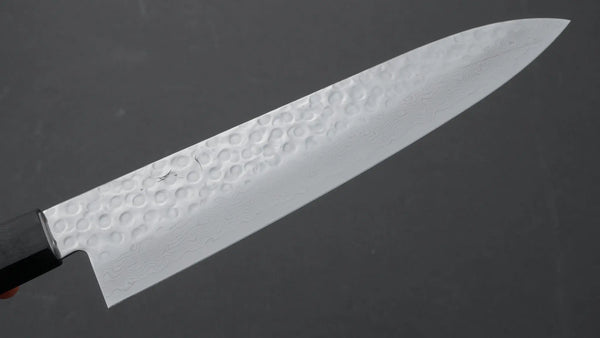 Hitohira HG Tsuchime Damascus Gyuto 210mm Walnut Handle Product vendor