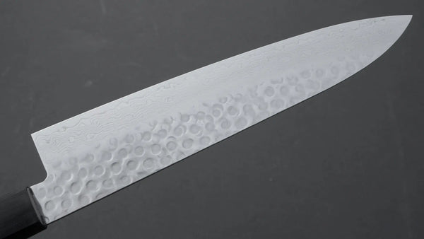Hitohira HG Tsuchime Damascus Gyuto 210mm Walnut Handle Product vendor