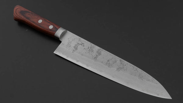 Hitohira NM V10 Nashiji Damascus Gyuto 180mm Imitation Mahogany Handle Product vendor