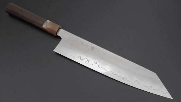 Tetsujin Silver #3 Kasumi Kiritsuke Gyuto 270mm Taihei Makassar Ebony Handle Product vendor