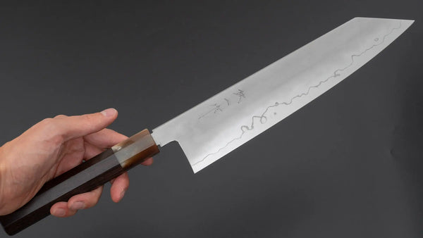 Tetsujin Silver #3 Kasumi Kiritsuke Gyuto 270mm Taihei Makassar Ebony Handle Product vendor