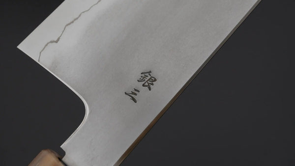 Tetsujin Silver #3 Kasumi Kiritsuke Gyuto 270mm Taihei Makassar Ebony Handle Product vendor