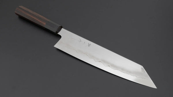 Tetsujin Silver #3 Ukiba Kiritsuke Gyuto 240mm Taihei Makassar Ebony Handle Product vendor