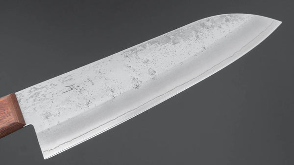 Hitohira Futana S3 Nashiji Santoku 165mm Pakka Handle (No Bolster) Product vendor