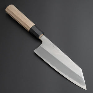 Hitohira Togashi White #1 Stainless Clad Migaki Bunka 180mm Ho Wood Handle Product vendor
