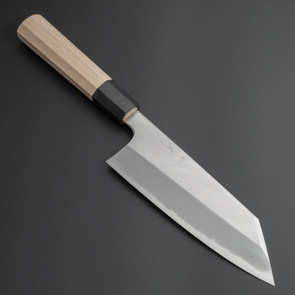 Hitohira Togashi White #1 Stainless Clad Migaki Bunka 180mm Ho Wood Handle Product vendor