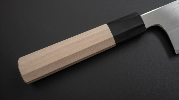Hitohira Togashi White #1 Stainless Clad Migaki Bunka 180mm Ho Wood Handle Product vendor