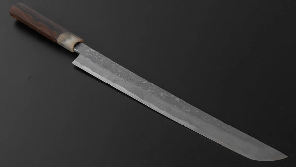 Hitohira Kikuchiyo Mosuke Kikko Blue #1 Yanagi Sakimaru 300mm Ziricote Handle (Saya) Product vendor