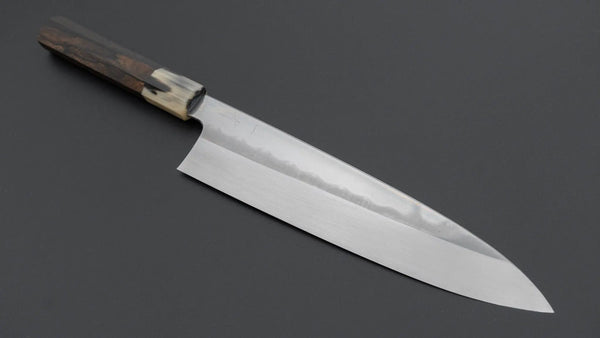 Hitohira Togashi White #1 Notaremon Mizu Honyaki Gyuto 240mm Ziricote Handle (#156/ Saya) Product vendor