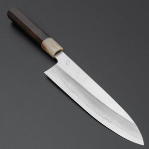 Hitohira Kikuchiyo Ren Silver #3 Gyuto 210mm Ebony Handle Product vendor