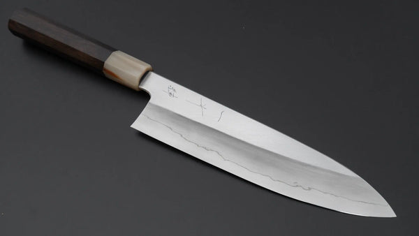 Hitohira Kikuchiyo Ren Silver #3 Gyuto 210mm Ebony Handle Product vendor