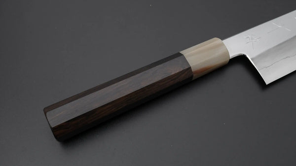 Hitohira Kikuchiyo Ren Silver #3 Gyuto 210mm Ebony Handle Product vendor