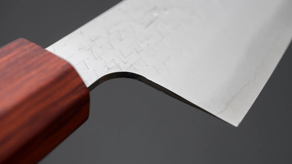 Hitohira Echizen SG2 Tsuchime Santoku 170mm Walnut Handle Product vendor