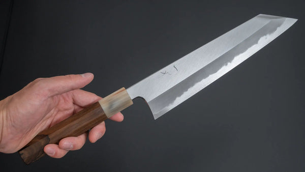 Hitohira Tanaka Kyuzo Blue #1 Migaki Kiritsuke Gyuto 240mm Ziricote Handle (Extra Height) Product vendor