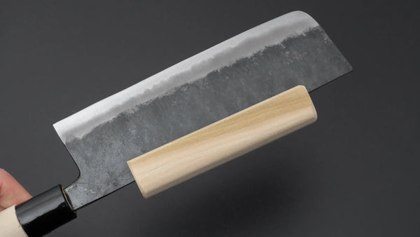 Hitohira Kurouchi White #2 Mochi Kiri 185mm Poplar Handle Product vendor