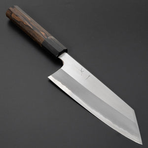 Hitohira Togashi White #1 Stainless Clad Migaki Bunka 180mm Ziricote Handle Product vendor