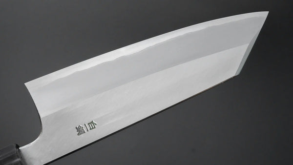Hitohira Togashi White #1 Stainless Clad Migaki Bunka 180mm Ziricote Handle Product vendor