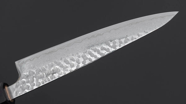Hitohira Futana S3 Tsuchime Damascus Petty 135mm Walnut Handle Product vendor