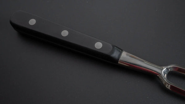 Hitohira Straight Carving Fork Black Pakka Handle Product vendor