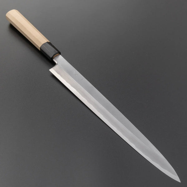 Hitohira Kikuchiyo Manzo Blue #2 Yanagiba 300mm Ho Wood Handle (Saya) Product vendor