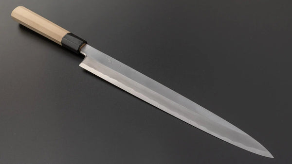Hitohira Kikuchiyo Manzo Blue #2 Yanagiba 300mm Ho Wood Handle (Saya) Product vendor