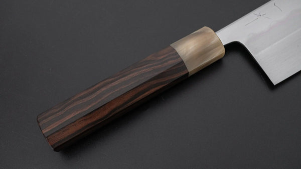 Hitohira Togashi White #1 Notaremon Mizu Honyaki Nakiri Taihei Makassar Ebony Handle (#107/ Saya) Product vendor