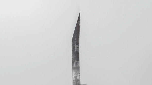 Hitohira VG10 Tsuchime Deba 105mm Walnut Handle Product vendor