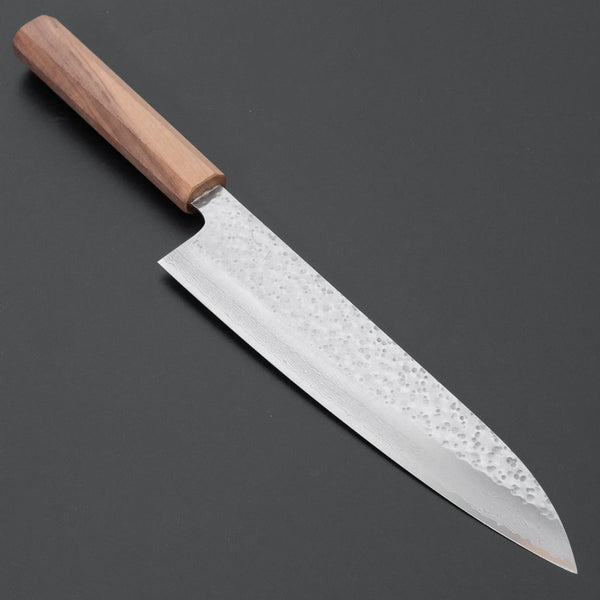 Makoto Kurosaki STK VG-7 Tsuchime Damascus Gyuto 210mm Walnut Handle Product vendor
