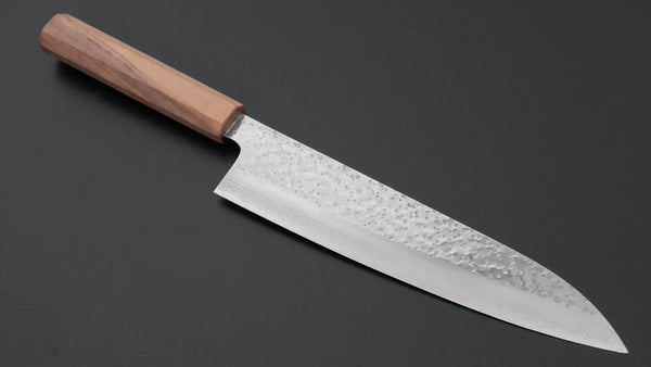 Makoto Kurosaki STK VG-7 Tsuchime Damascus Gyuto 210mm Walnut Handle Product vendor