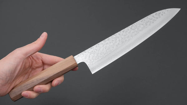 Makoto Kurosaki STK VG-7 Tsuchime Damascus Gyuto 210mm Walnut Handle Product vendor
