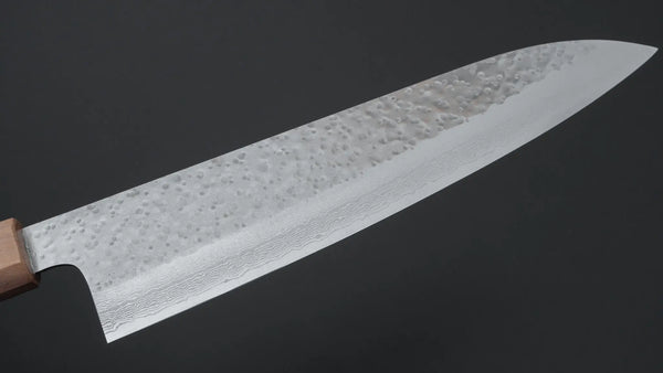 Makoto Kurosaki STK VG-7 Tsuchime Damascus Gyuto 210mm Walnut Handle Product vendor