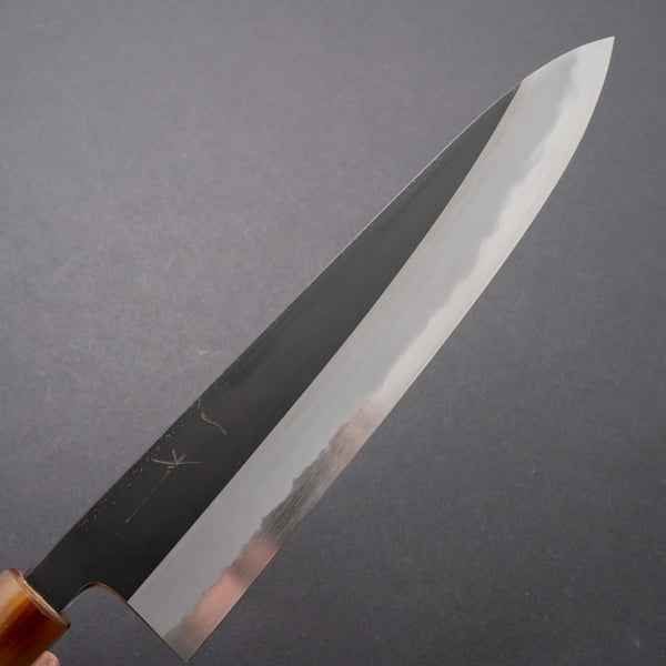 Hitohira Tanaka Kyuzo Blue #1 Kurouchi Gyuto 240mm Yakusugi Cedar Handle Product vendor